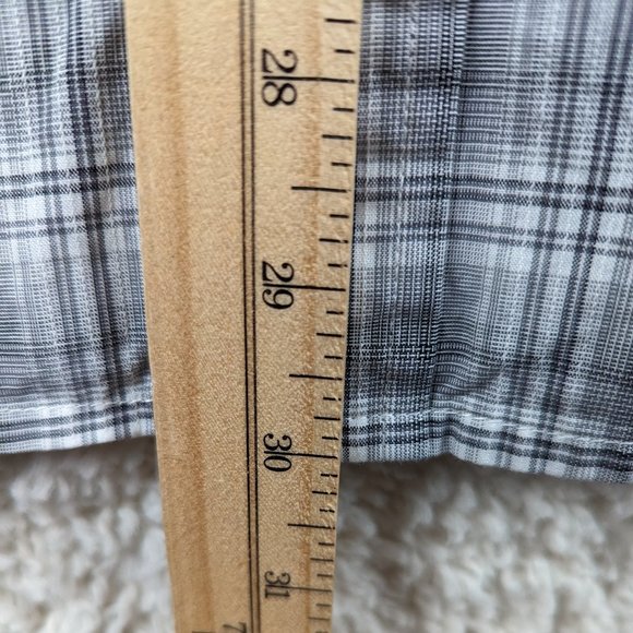 Apt.9* Men's Short Sleeve Button Down Curved Hem Chest Pocket Shirt~ Size XL - Picture 8 of 11